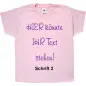 Preview: Kinder T-Shirt Personalisiert mit Wunschtext