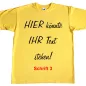Preview: Personalisiertes Kinder T-Shirt mit individuellem Text