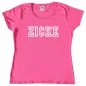 Preview: Damen TShirt mit Druck Zicke