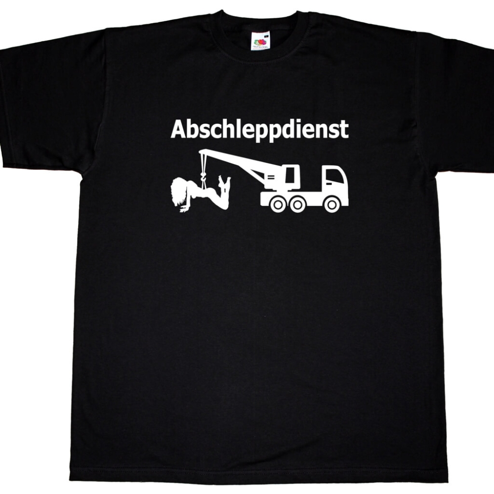 Preview: Fun Herren T-Shirt - Abschleppdienst