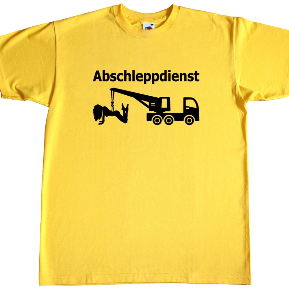 Fun Herren T-Shirt - Abschleppdienst