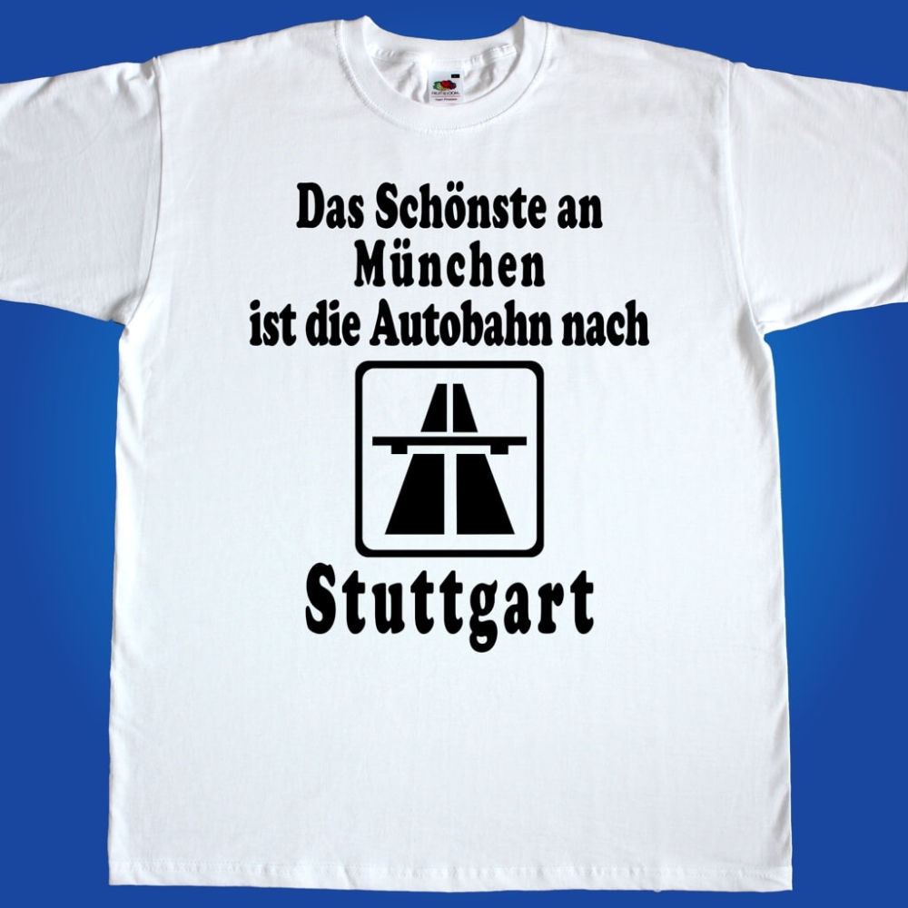 Preview: Fun Herren T-Shirt - Von Dortmund nach Gelsenkirchen