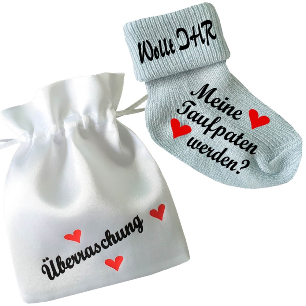 Preview: Söckchen - Willst DU mein Pate werden?