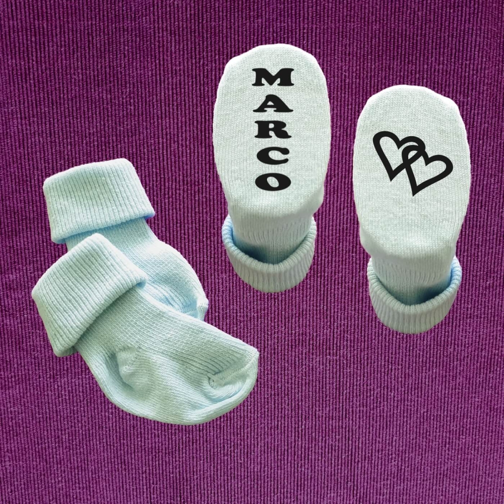Preview: Babysocken Personalisiert
