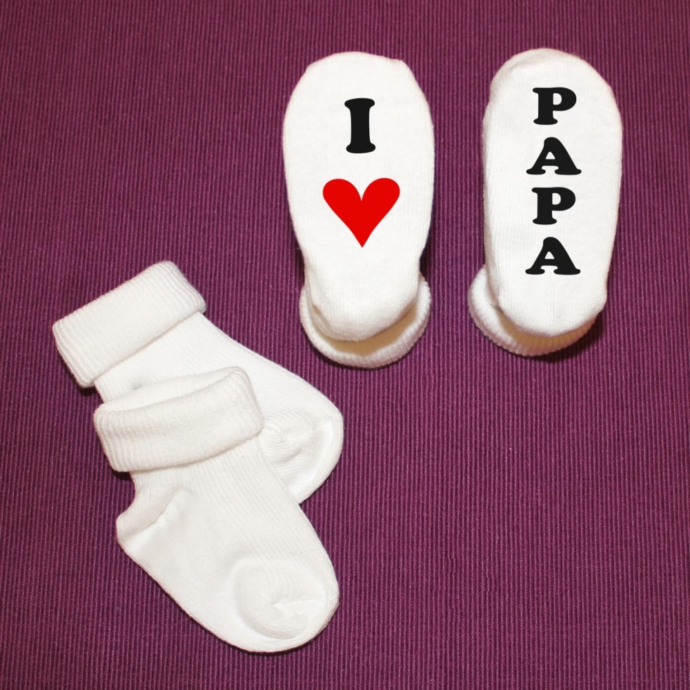 Babysocken I Love Papa