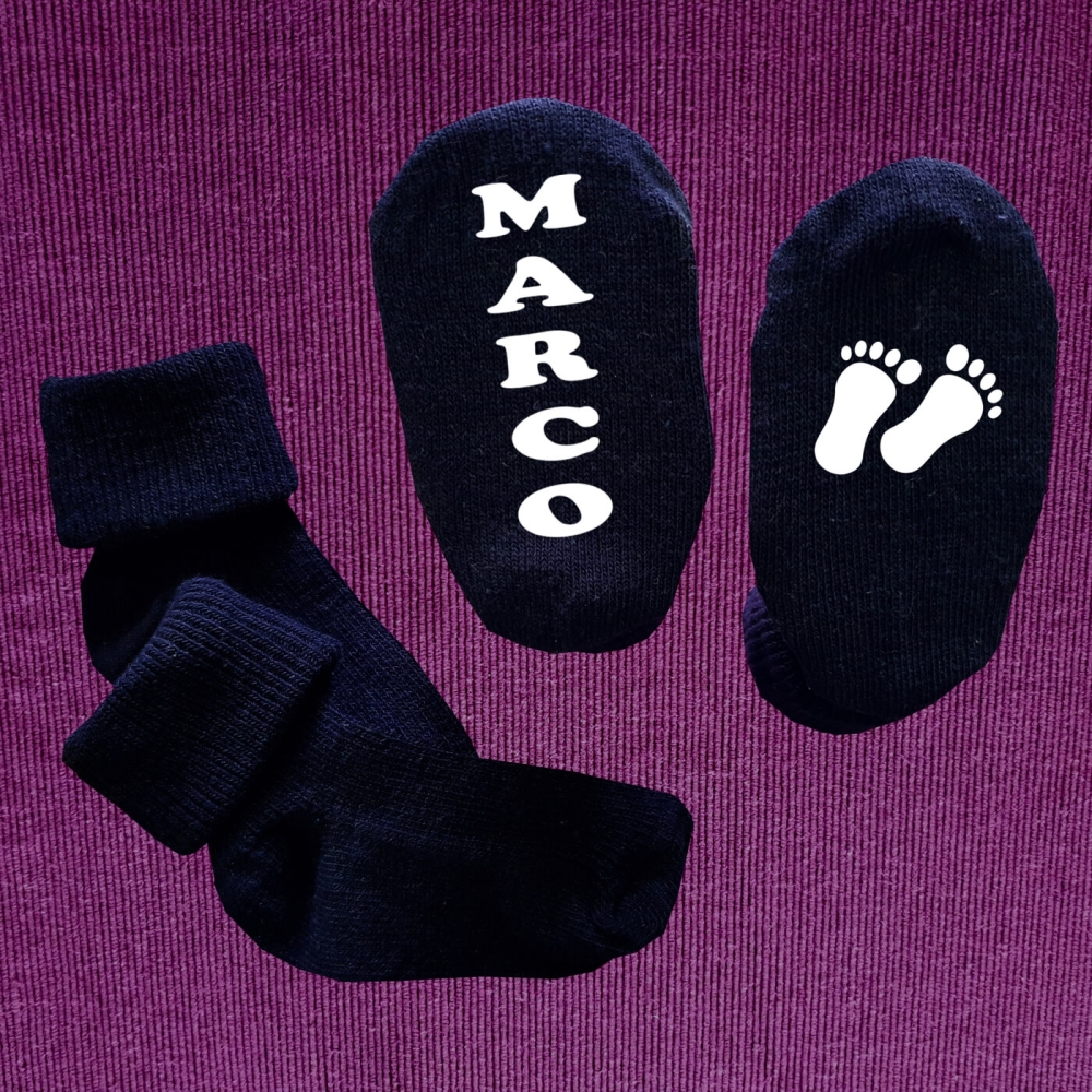 Babysocken Personalisiert