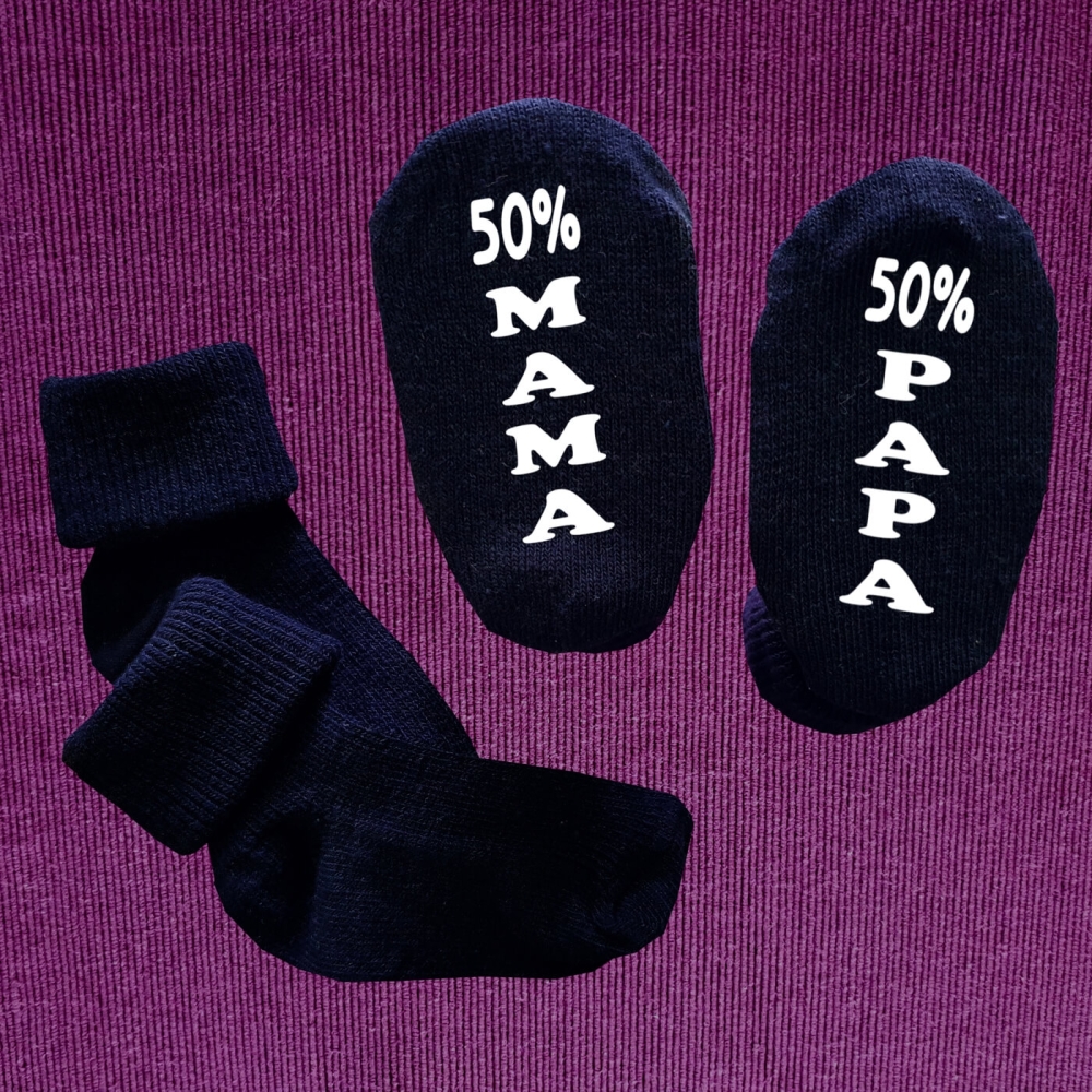 Babysocken Mama