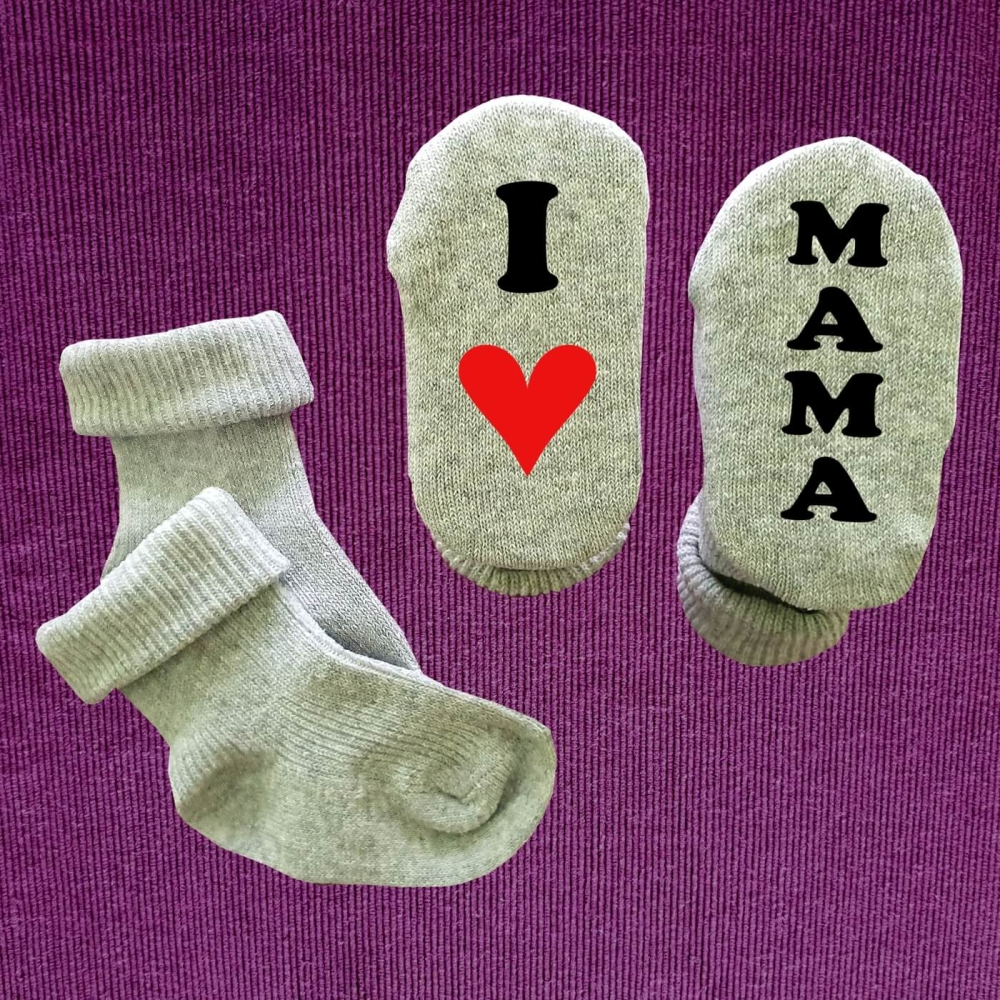 Preview: Babysocken I Love Mama