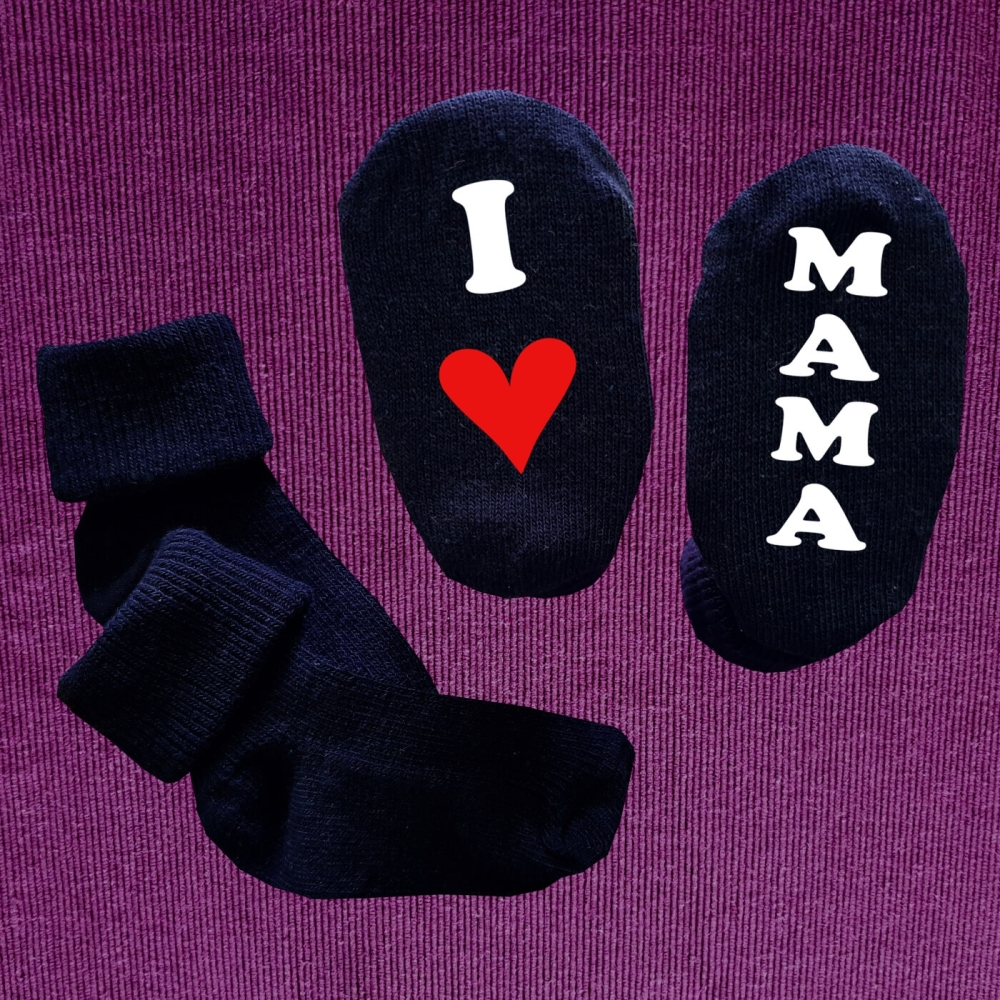 Preview: Babysocken I Love Mama