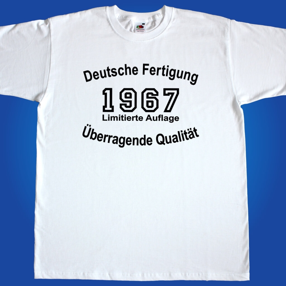 Fu Herren T-Shirt Geburtstag