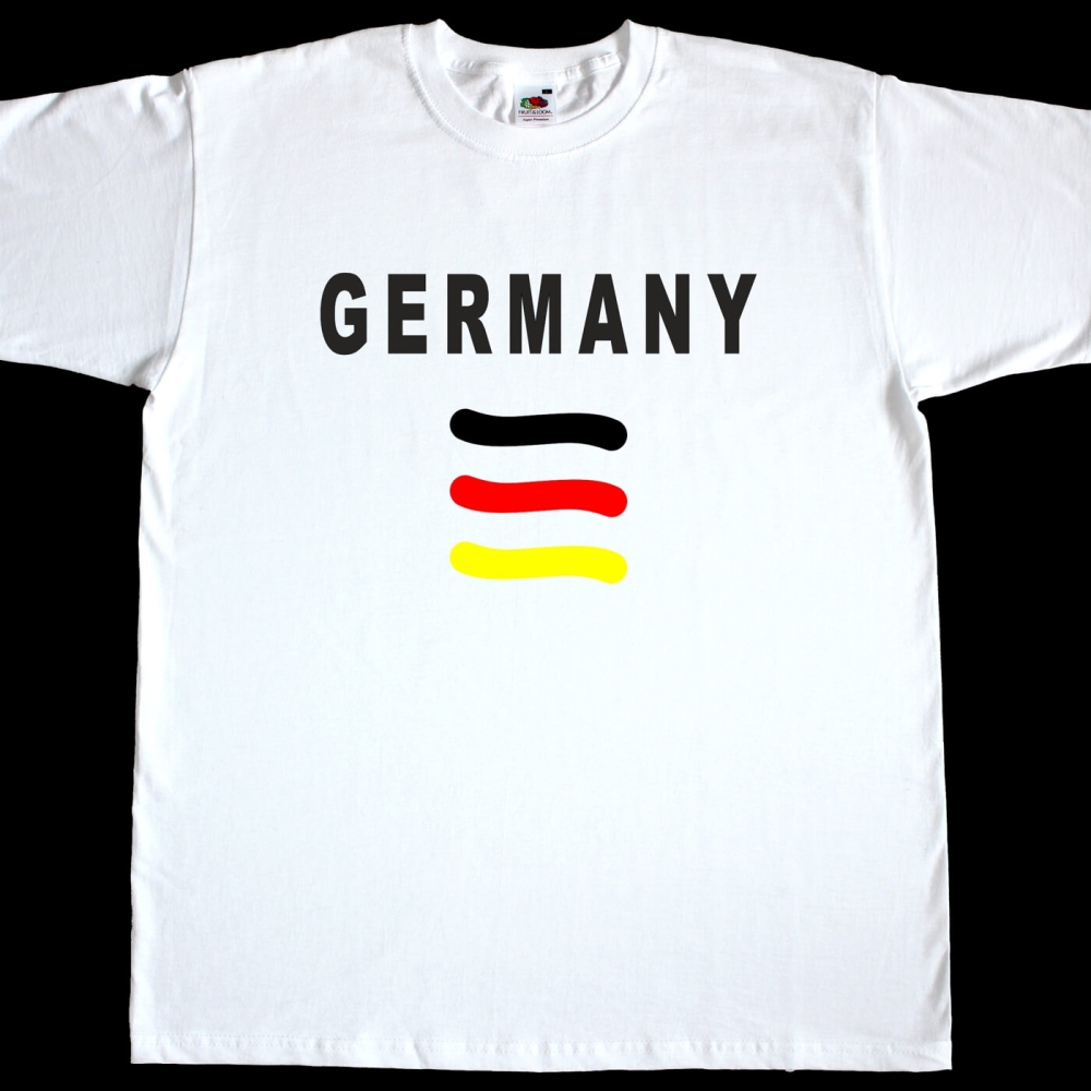 Preview: Herren T-Shirt - Germany - Deutschland - Streifen