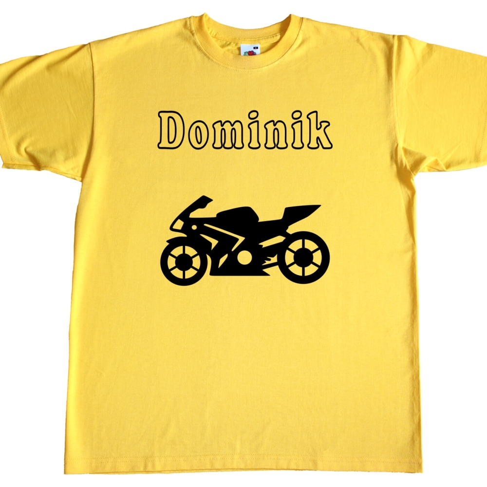 Kinder T-Shirt mit Motorrad