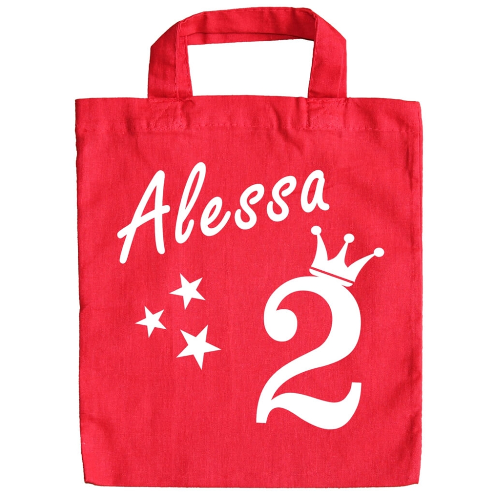 Preview: Kinder Stofftasche - zum Geburtstag und Kindergarten