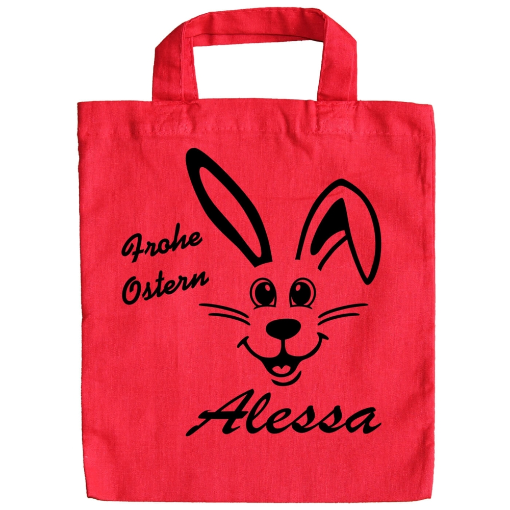 Preview: Kinder Stofftasche - Zu Ostern Ostertasche