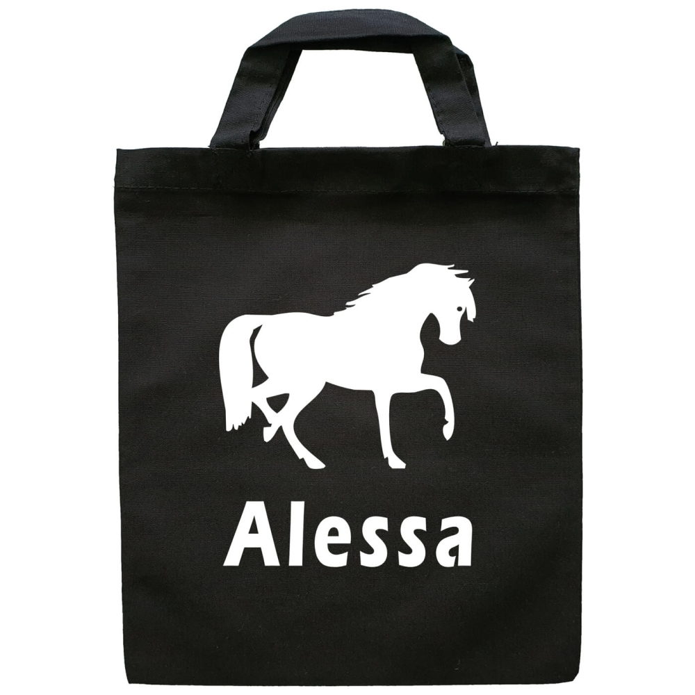 Kindertasche bedruckt mit Pferd