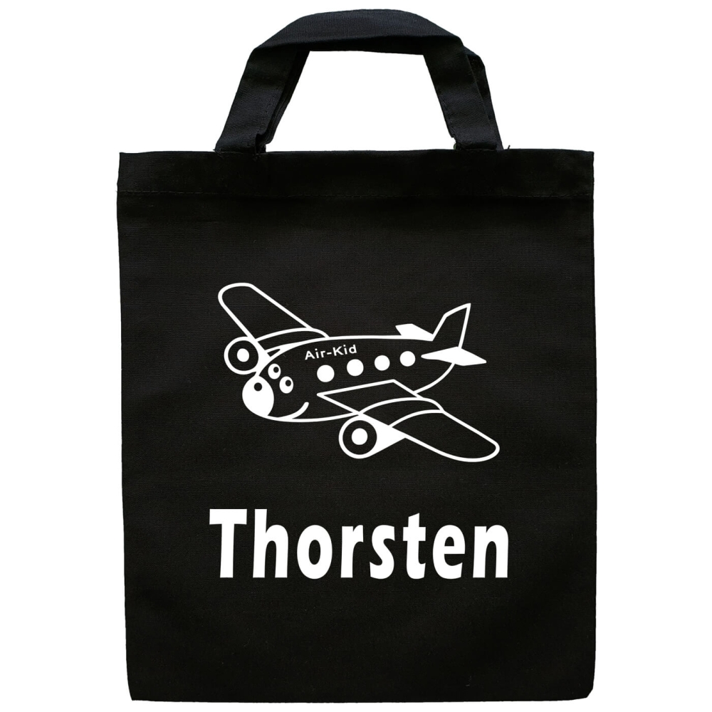 Kindergartentasche mit Flugzeug