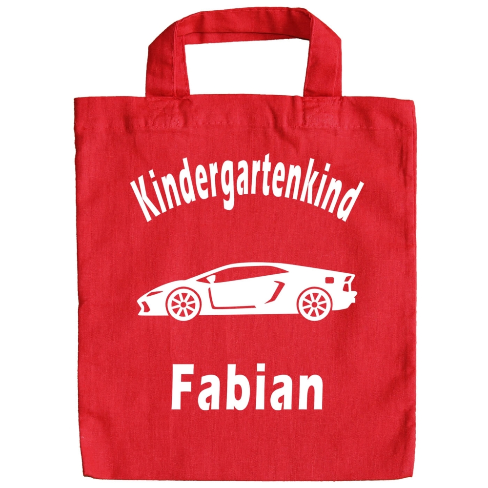 Kita Tasche mit Sportwagen