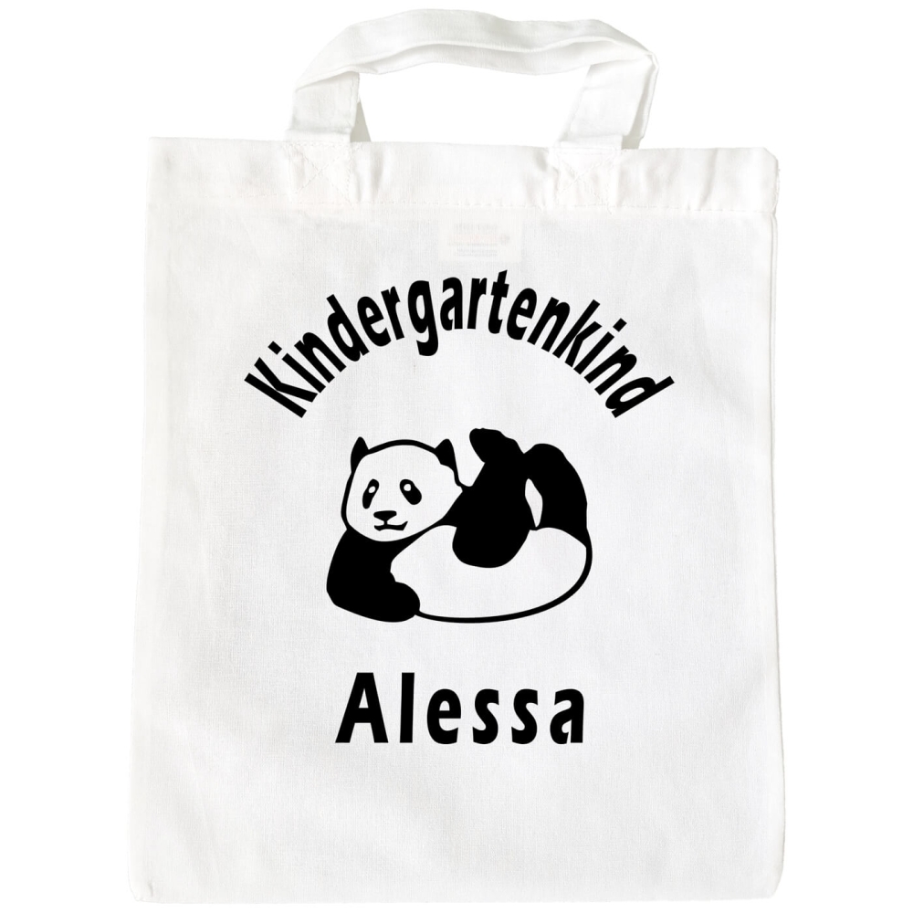 Kindergartentasche Kita mit Pandabär