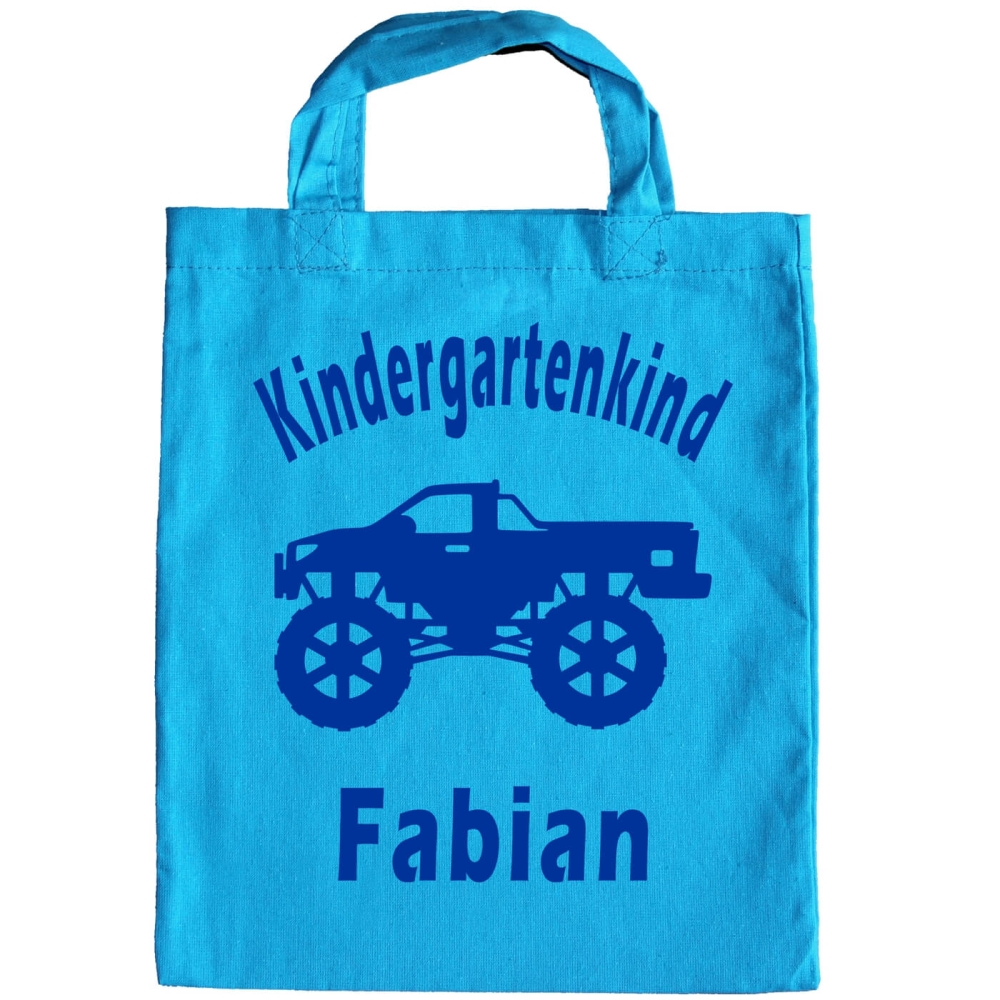 Kita Tasche mit Monstertruck
