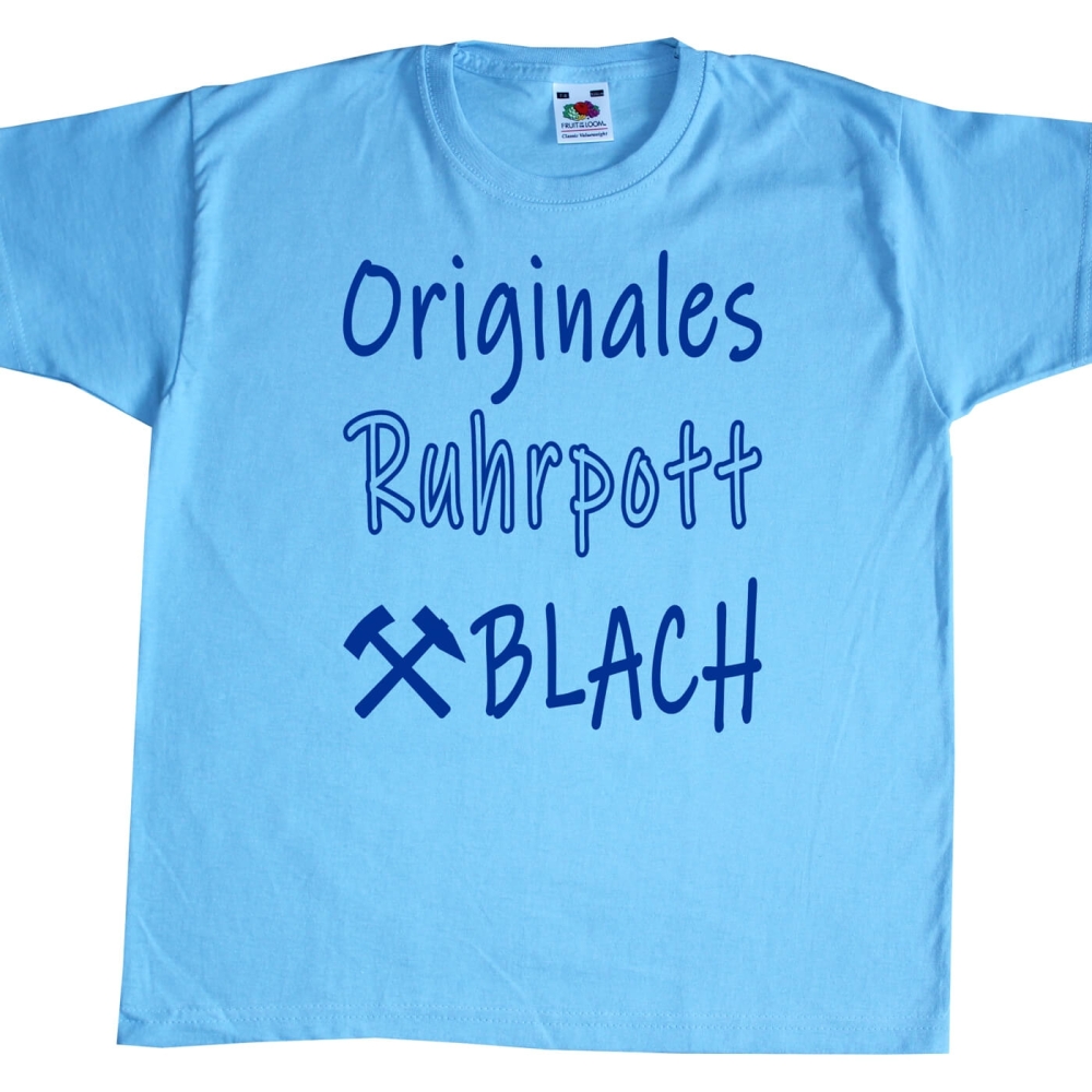 Preview: Kinder T-Shirt Ruhrpottblach