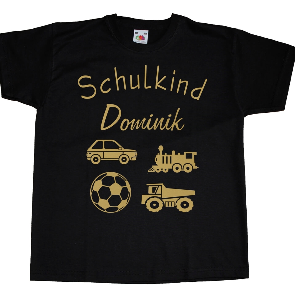 Kinder T-Shirt Schulkind