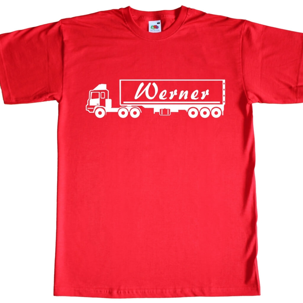 Preview: Fun Herren T-Shirt - Trucker