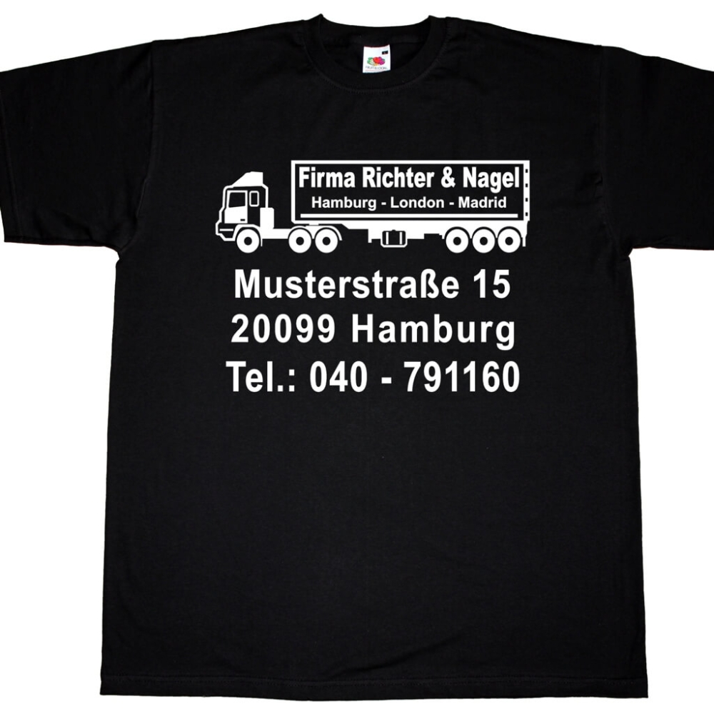 T-Shirt Individueller Druck