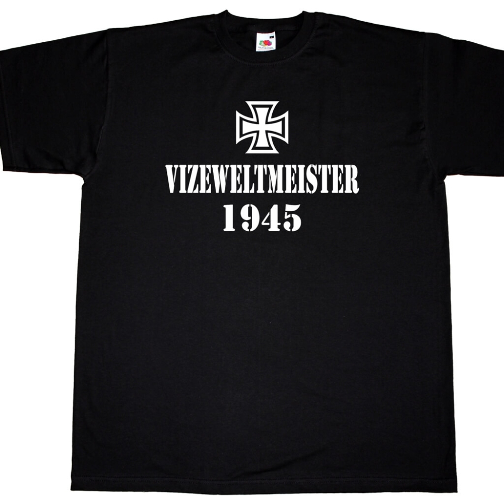 T-Shirt mit Druck Vizeweltmeister 1945