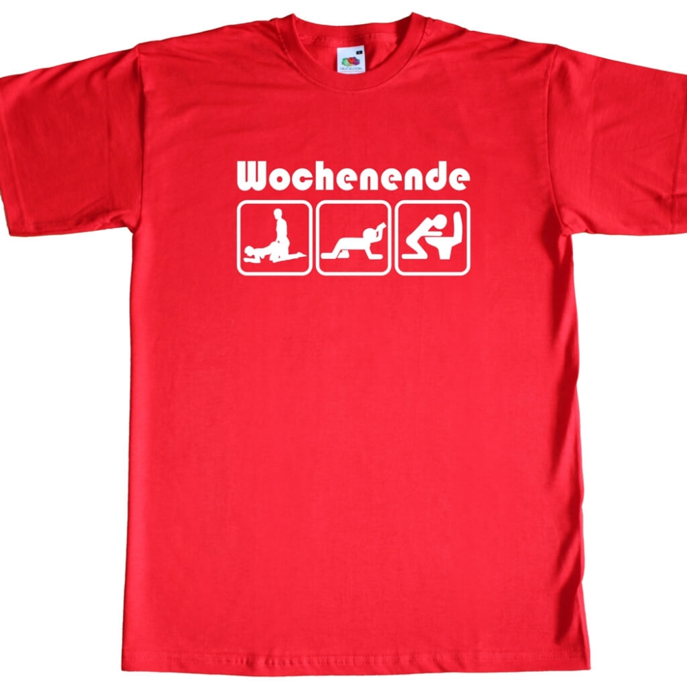 Preview: Fun Herren T-Shirt - Wochenende - Party