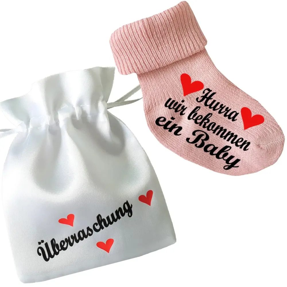 Preview: Babysocken - Mit Druck ein Baby