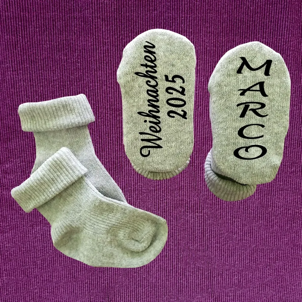 Baby Socks Merry Christmas