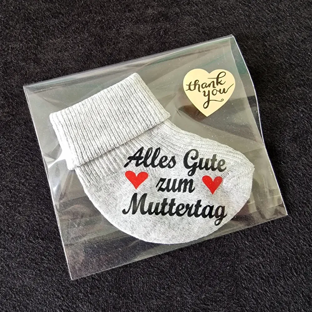 Preview: Babysocken zum Muttertag