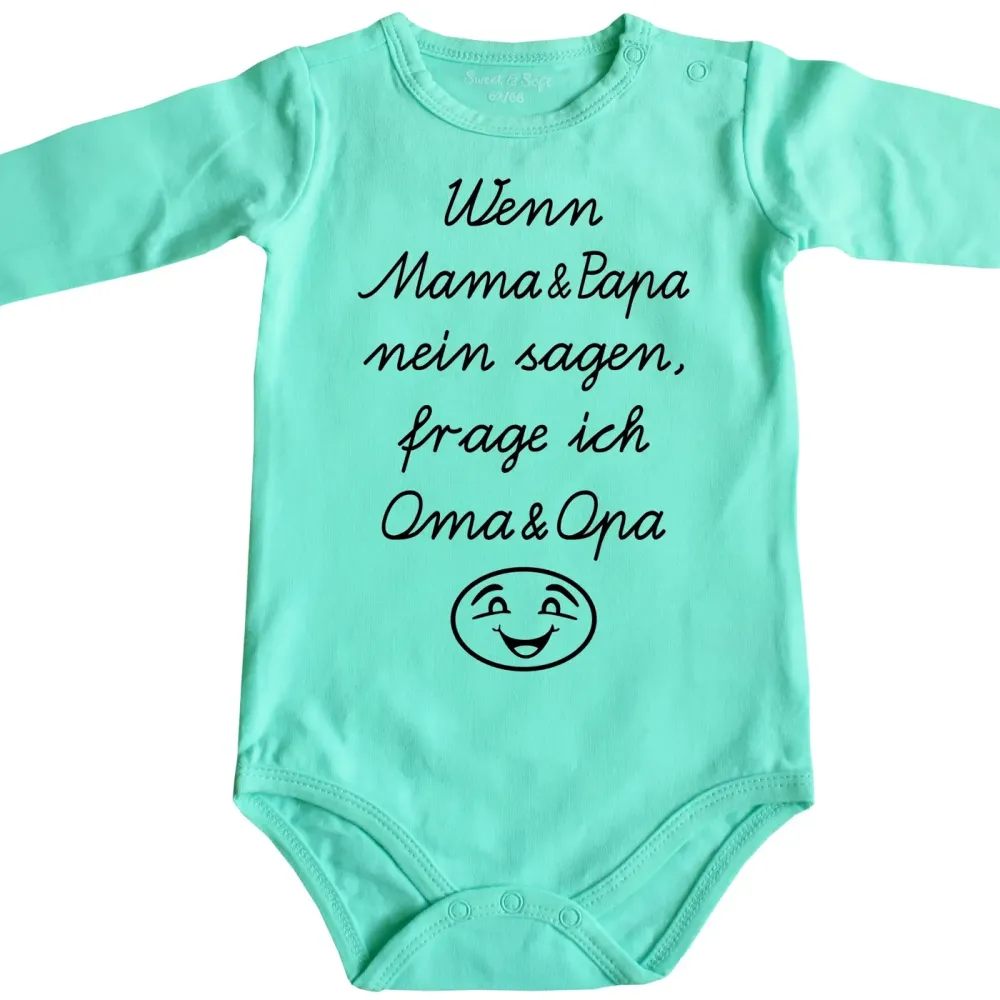 Babybody „Wenn Mama & Papa nein sagen, frage ich Tante“