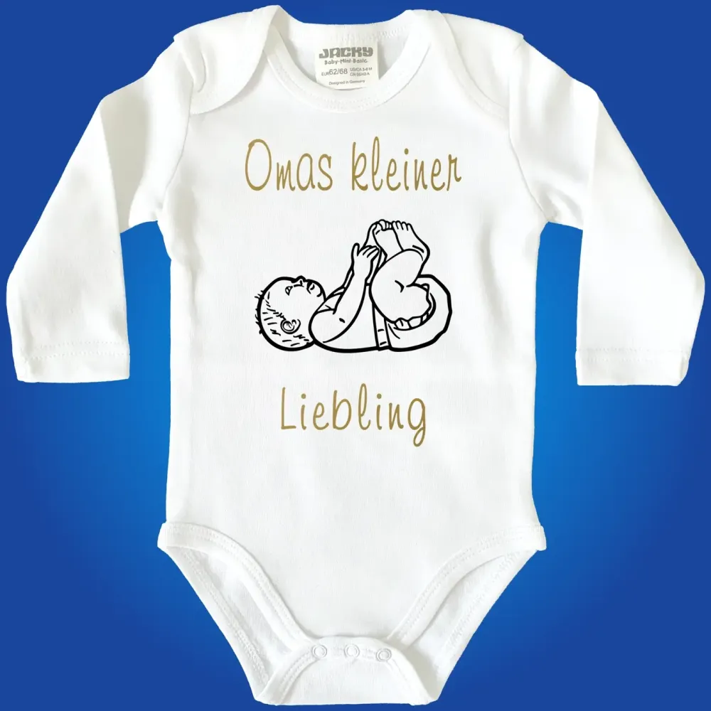 Baby-Body mit Aufdruck Opas kleiner Liebling