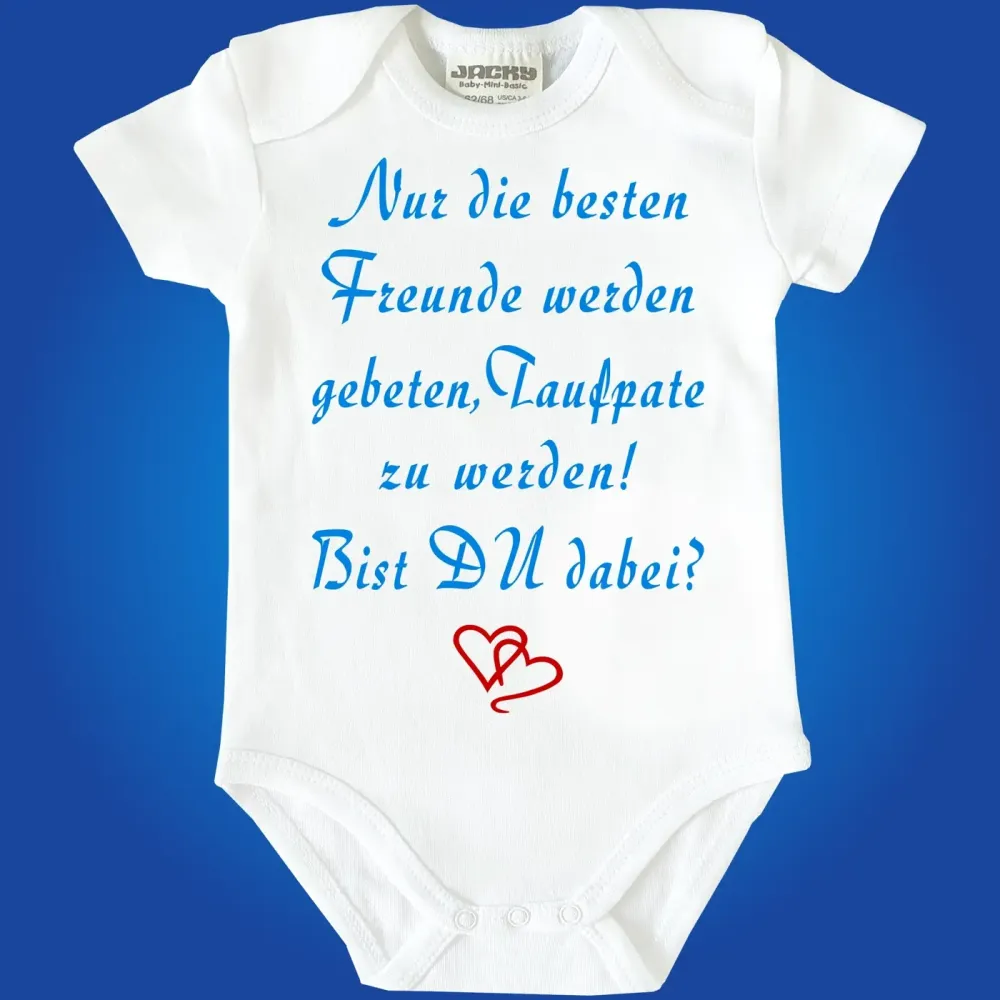 Baby-Body mit Druck Patenonkel