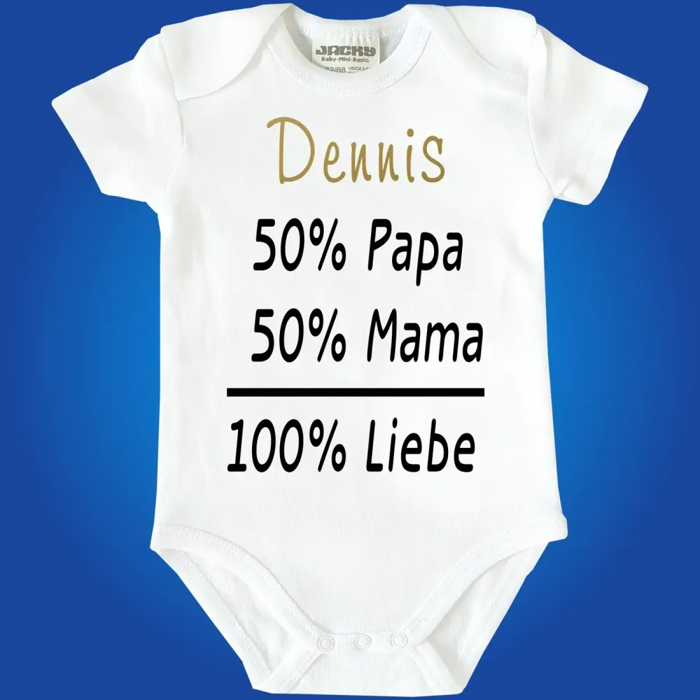 Preview: Baby-Body mit Druck Formel