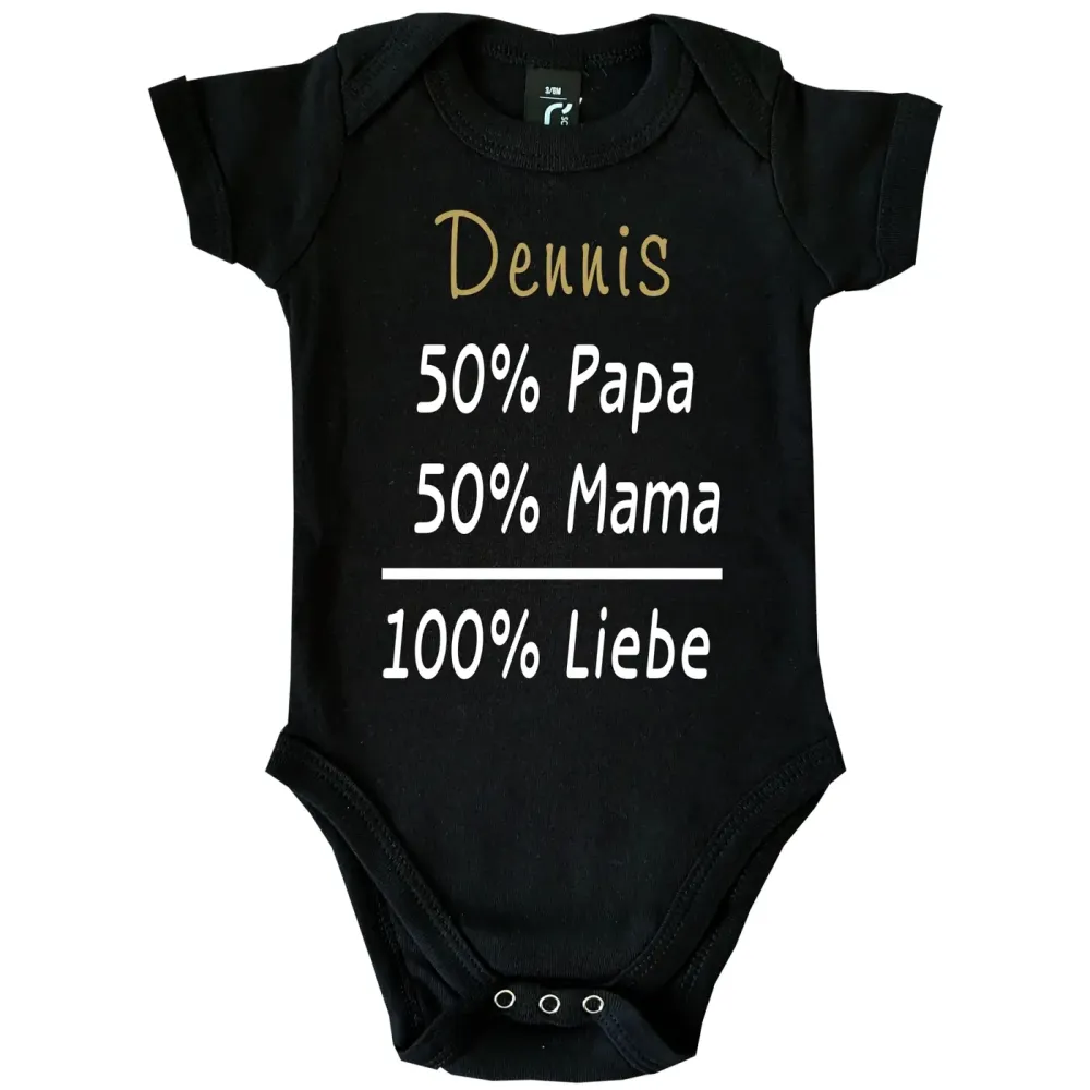 Preview: Baby-Body mit Druck personalisiert