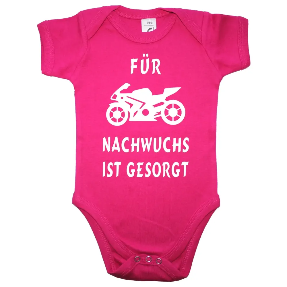 Baby‑Body mit Motorrad‑Design für Jungen und Mädchen