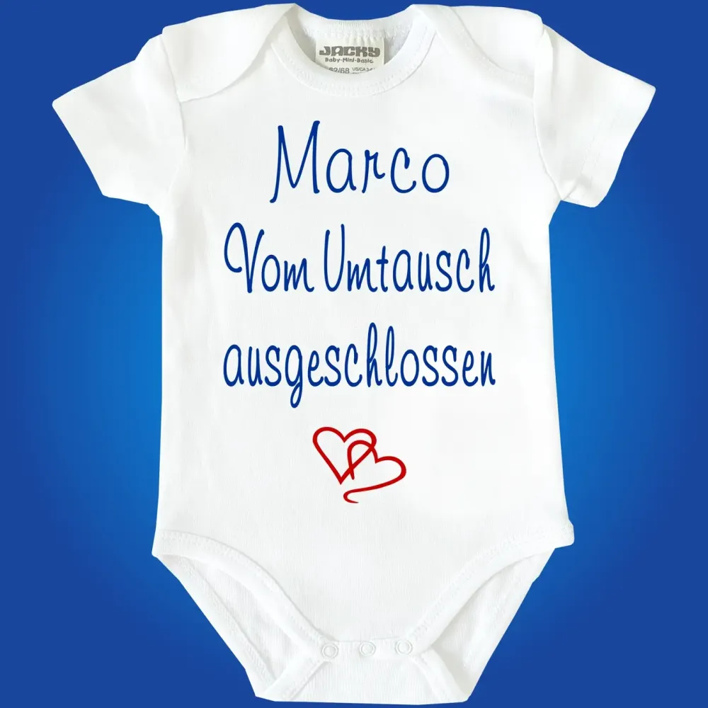 Preview: Baby-Body mit lustigem Spruch