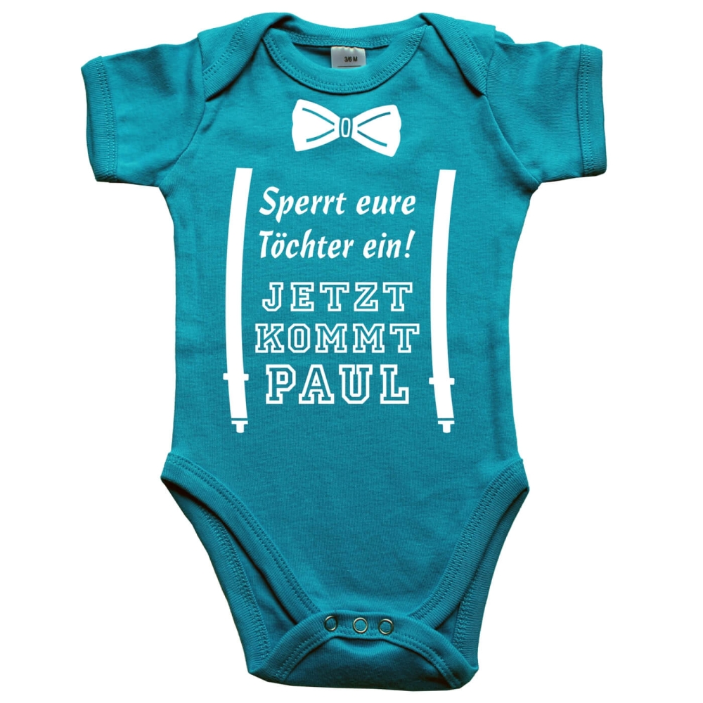 Preview: Babybody mit Spruch