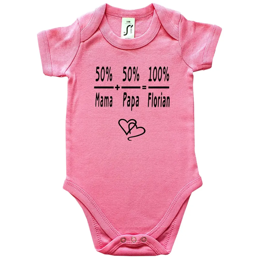 Babybody personalisiert mit Name