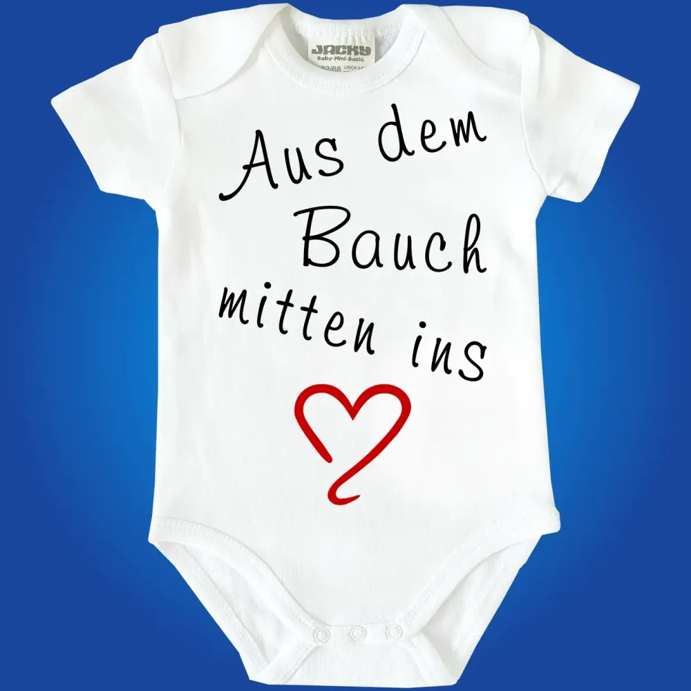 Baby-Body aus dem bauch mitten ins Herz