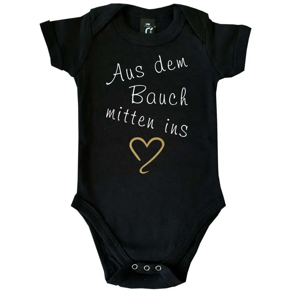 Babybody Spruch zur Geburt für Neugeborene