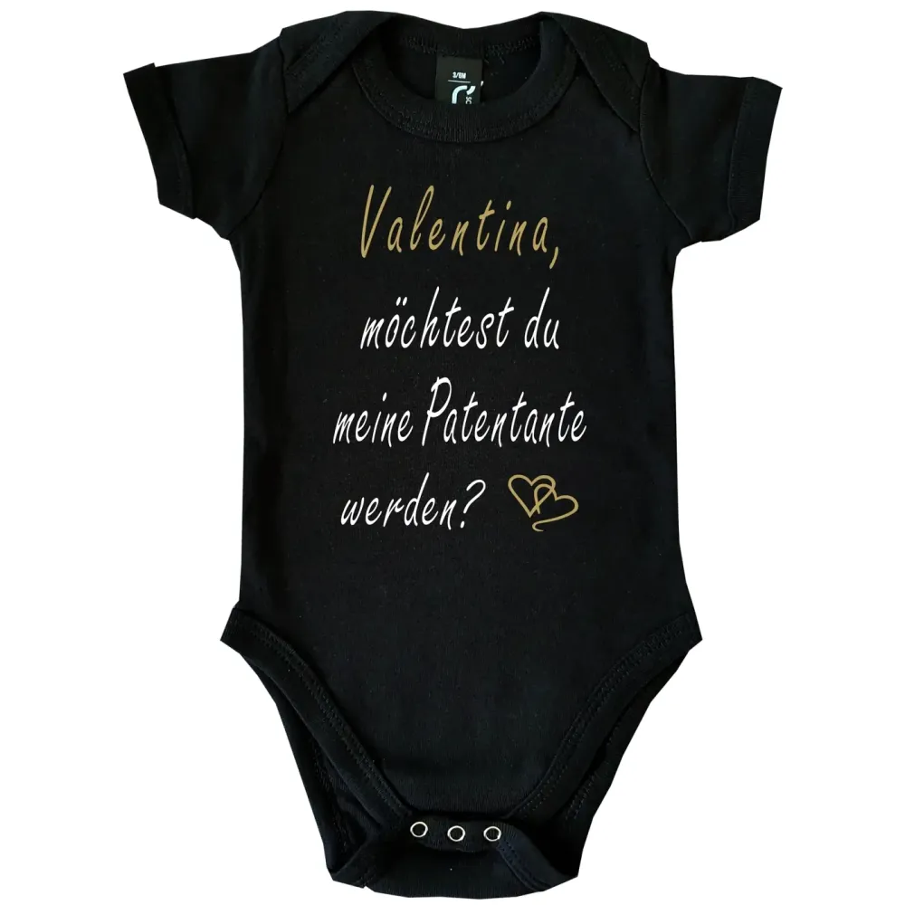 Babybody „Willst du mein Patenonkel werden?“