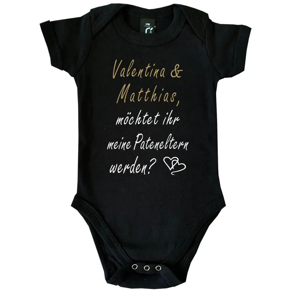 Babybody Patenfrage Body für Taufe