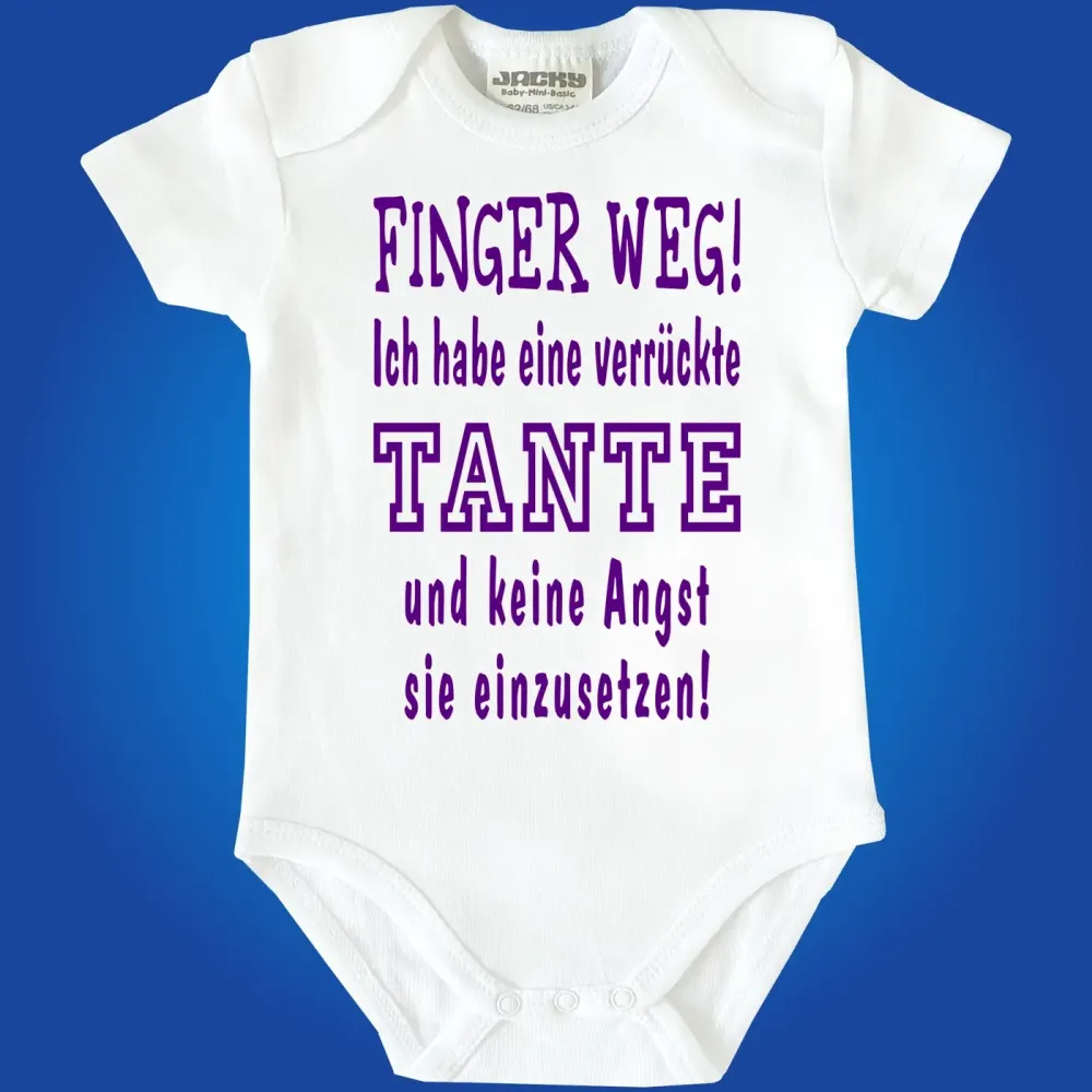 Preview: Babybody „Ich habe einen verrückten Papa“ in verschiedenen Farben