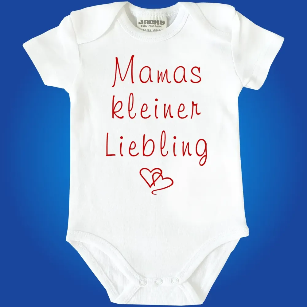 Babybody „Onkels kleiner Liebling“ mit Herz Symbol