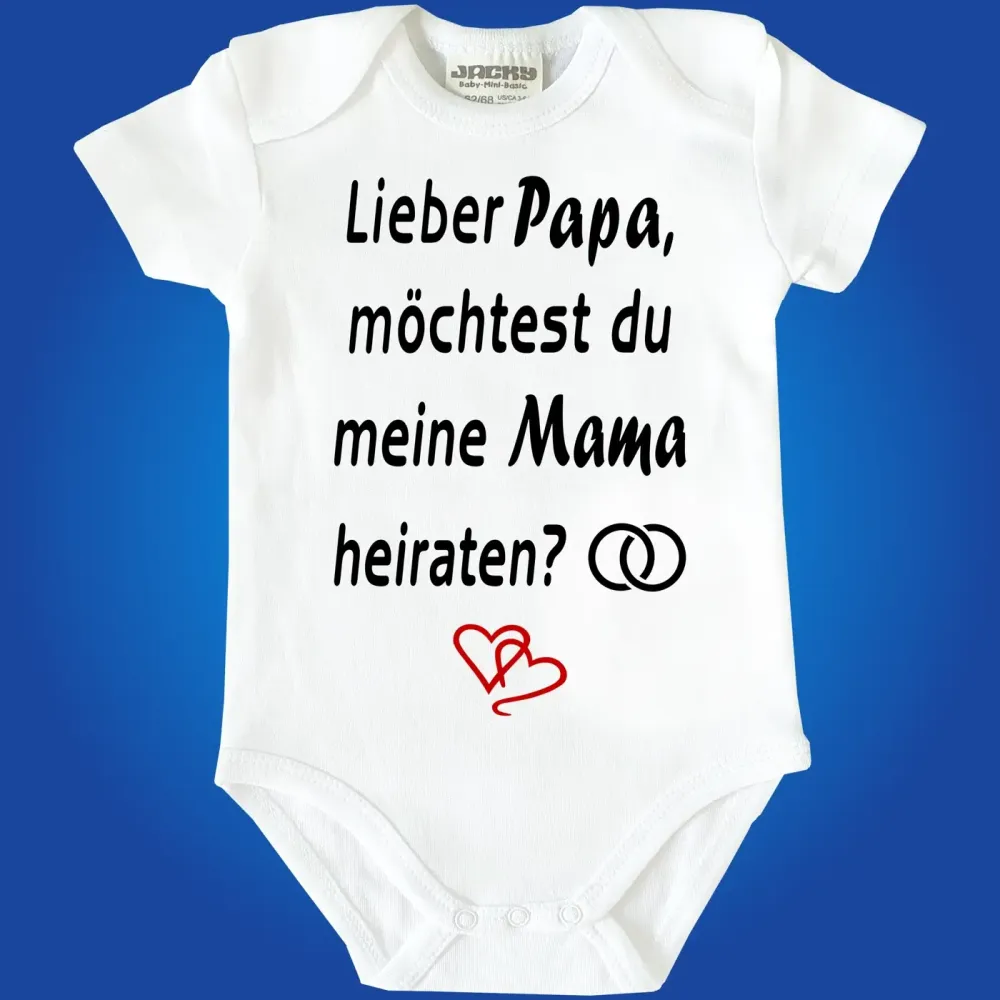 Preview: Baby-Body Hochzeitsantrag