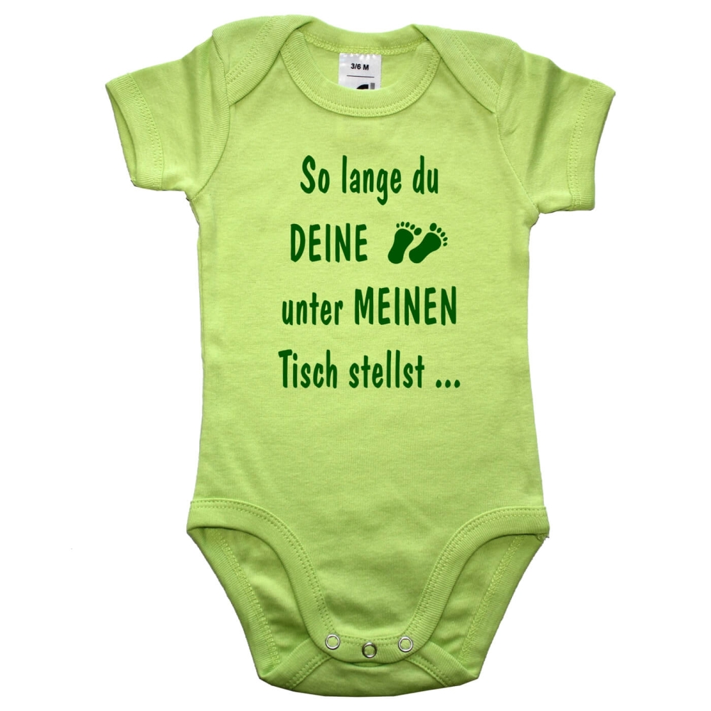 Baby-Body - So lange du deine Füße .....
