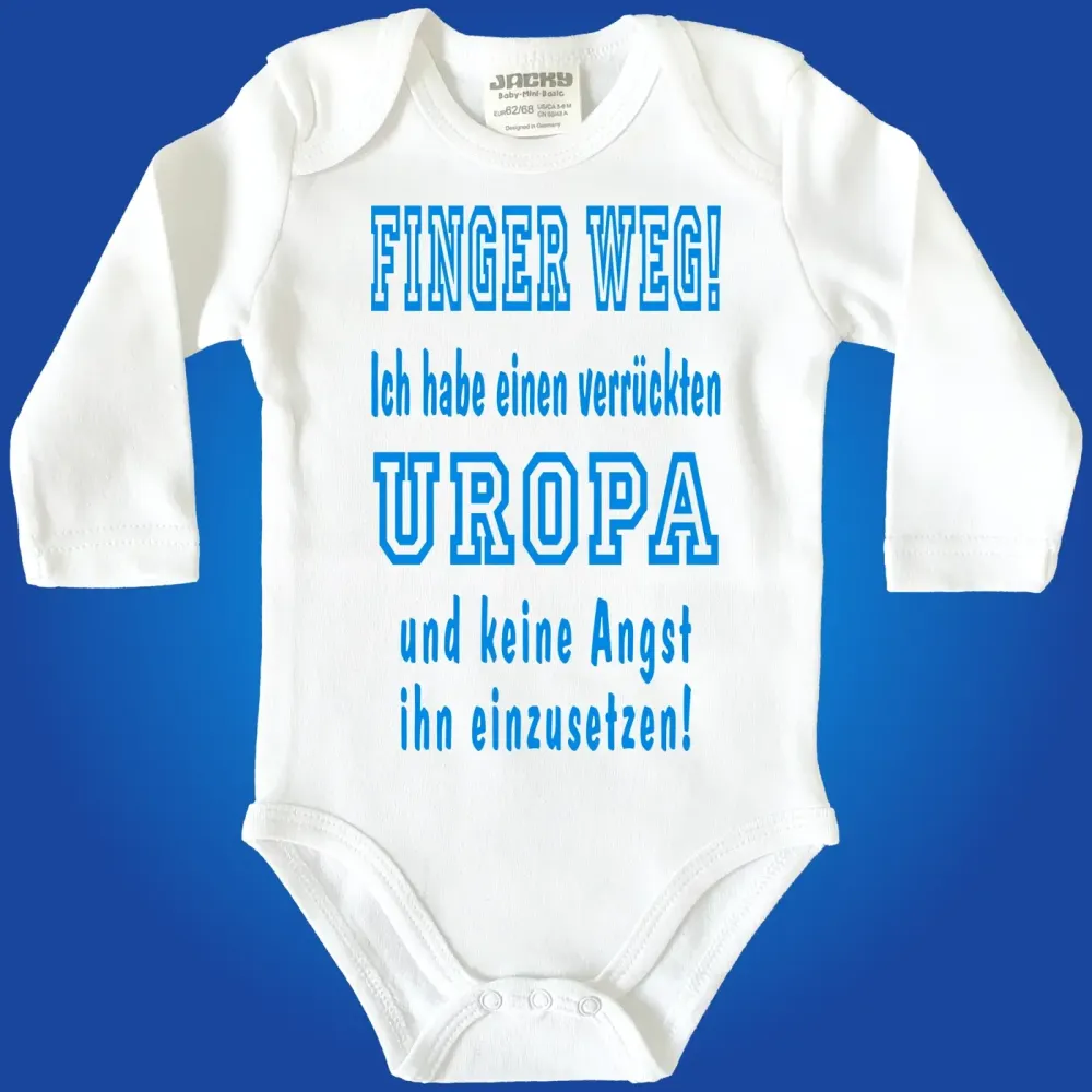 Lustiger Baby-Body mit coolem Spruch